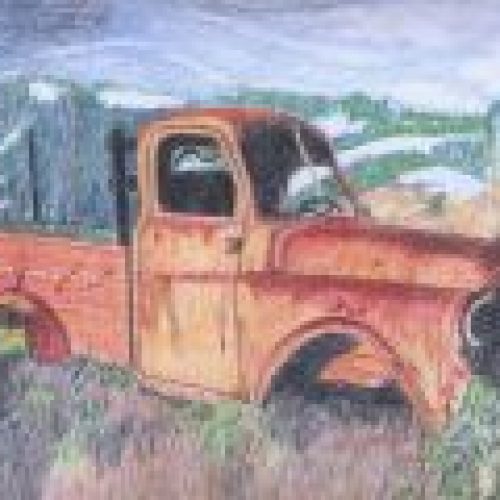 Old abandoned_Truck_02